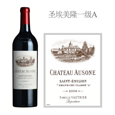 2008年欧颂酒庄红葡萄酒