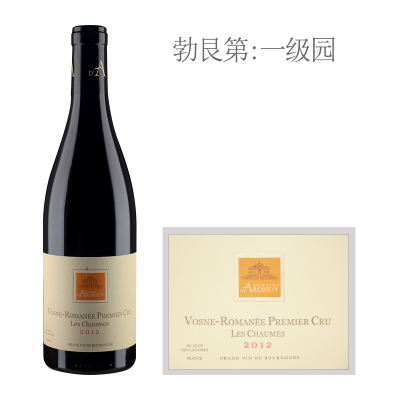 2012年达哈瑞酒庄夏姆（沃恩-罗曼尼一级园）红葡萄酒