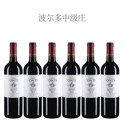 【特惠整箱购】2012年富登酒庄红葡萄酒【六瓶套装】