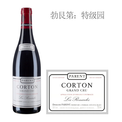 2012年巴赫酒庄雷纳德（科尔登特级园）红葡萄酒