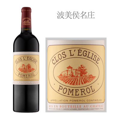 2019年教堂园红葡萄酒