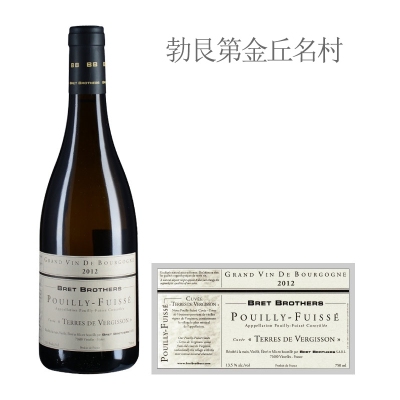 2012年布雷兄弟特拉斯维吉松（普伊-富赛）白葡萄酒